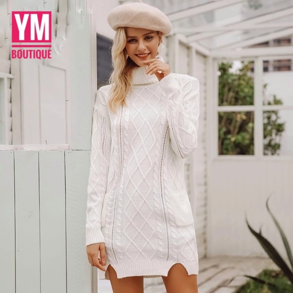 ⚡New in⚡Turtleneck Sweater dress - Picture 4 of 5